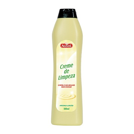 CREME DE LIMPEZA LIMÃO AGISOL 500ML